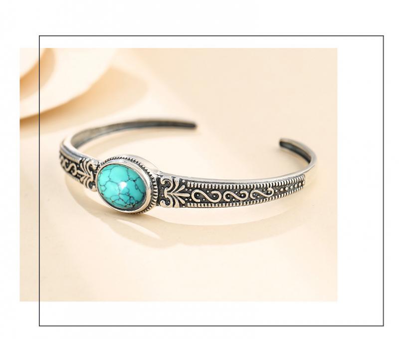 Bohemian Retro Etnische Stijl Banglefor Vrouwen Open Armband Mode Trend Sieraden