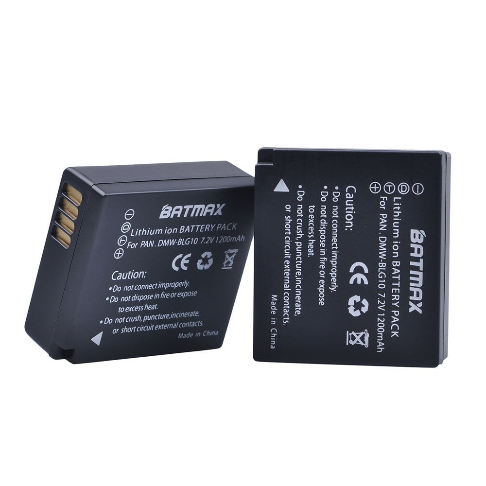 2 pçs DMW-BLG10 blg10e DMW-BLG10PP bateria + carregador ac para panasonic DMC-GF6 gf3 gf5 gx7 gx80 gx85 gx7 mark ii, dmc tx1 DMC-LX100