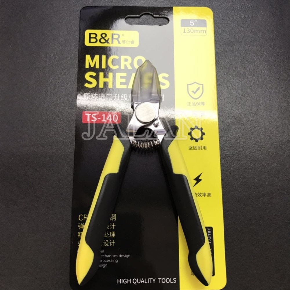 Gereedschapsset voor iphone zijkniptang vlakke tang antislip rubberen mini diagonale tang handgereedschap