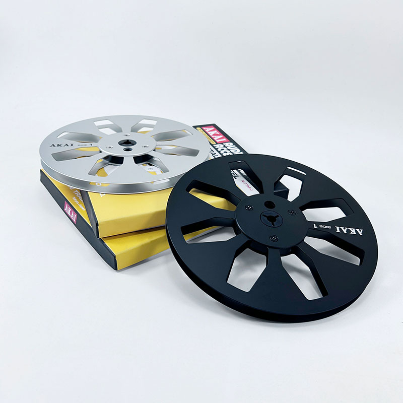 Nieuw! AKAI R-77M-J Audio Accessoires 7 "Lege Metallic Reel Opening Machine Onderdelen Reel-To-Reel Recorders Accessoire