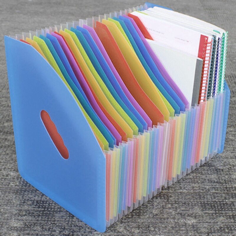 Large Capicity 24 Pockets A4 Accordian File Organi... – Grandado