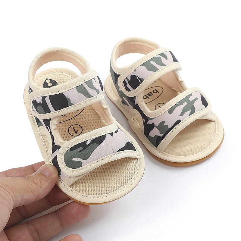 Sandalen für mädchen, Tarnung-sandalen mit weicher sohle, schuhe für jungen, freizeitschuhe für jungen: A1 / 7-12 monate