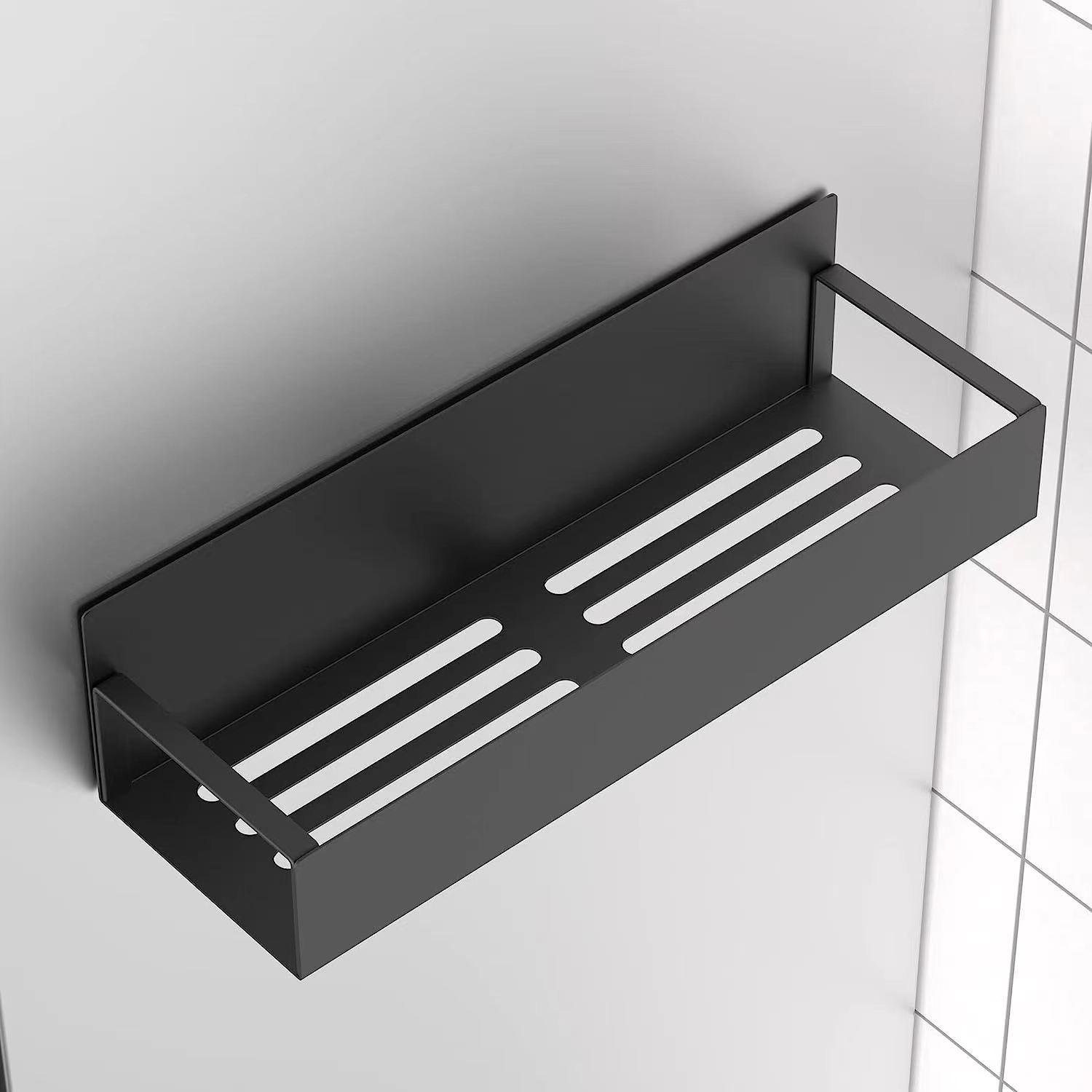 Zwart Magnetisch Opbergrek Koelkast Planken Kruiden Koelkast Zijplank Ijzer Huishoudelijke Ruimtebesparende Keuken Organizer Houder