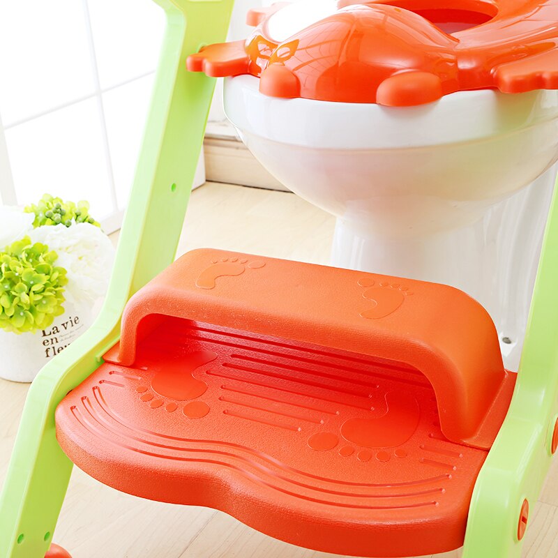 folding portable ladder potty training kids toilet stand seat