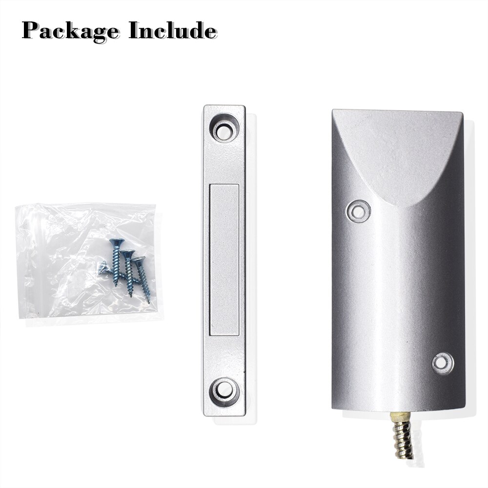 Recessed Security Window/Door Safety Alarm Contact Magnetic Reed Switch Sensor System