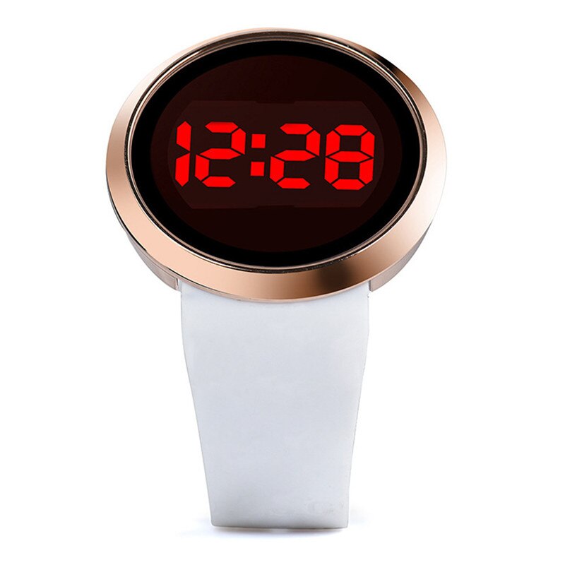 LED alliage tactile montres électronique couple Simple affaires Stable montre pour hommes marée hommes et femmes montre erkek kol saati