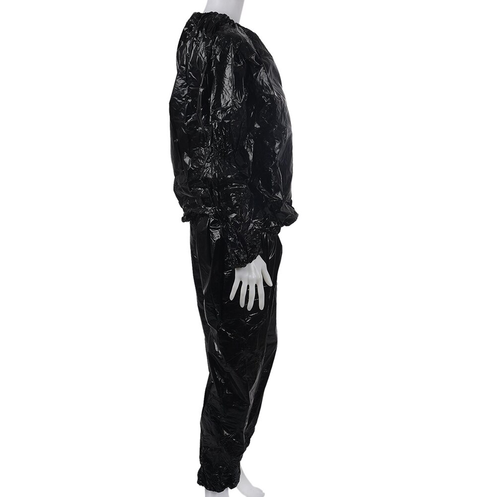 L/XL2XL/3XL/4XL/5XL combinaison de sueur de Sauna robuste exercice costume de gymnastique Fitness perte de poids Anti-Rip minceur produit P9
