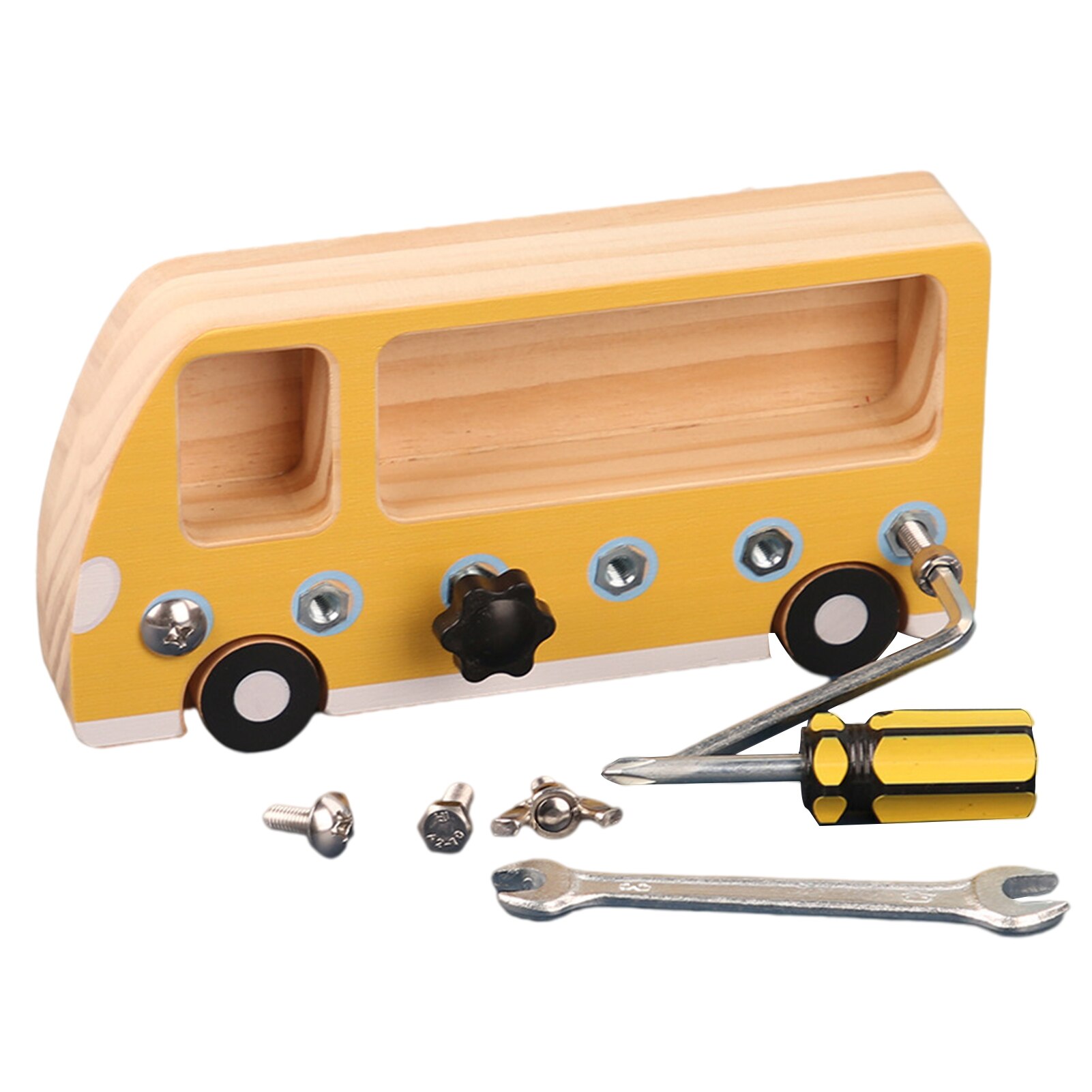 Banc de travail en bois pour enfants, ensemble d&#39;outils multicolores, Mini jouet de Simulation, maison de jeu d&#39;intelligence Interactive Parent-enfant