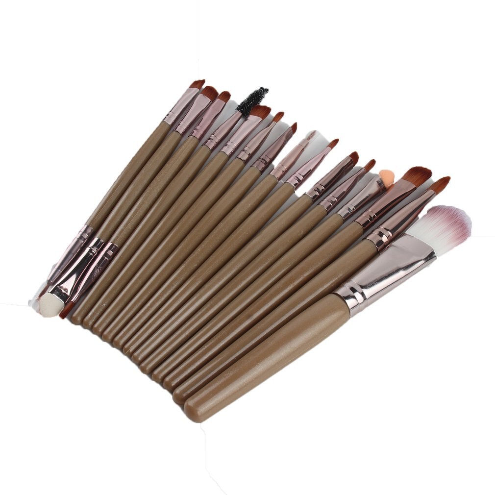 15pcs/set Makeup Brushes Sets Kit Eyelash Lip Foun... – Grandado