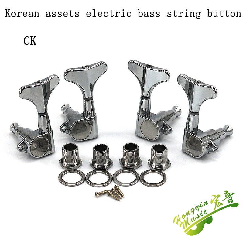 Koreaanse elektrische basgitaar jazzbas snaarknop knop basgitaarknop snaaropwinder stemknop snaaropwinder accessoires