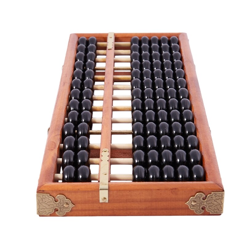 Vintage-Style Chinese Wooden Abacus, Chinese Lucky Calculator