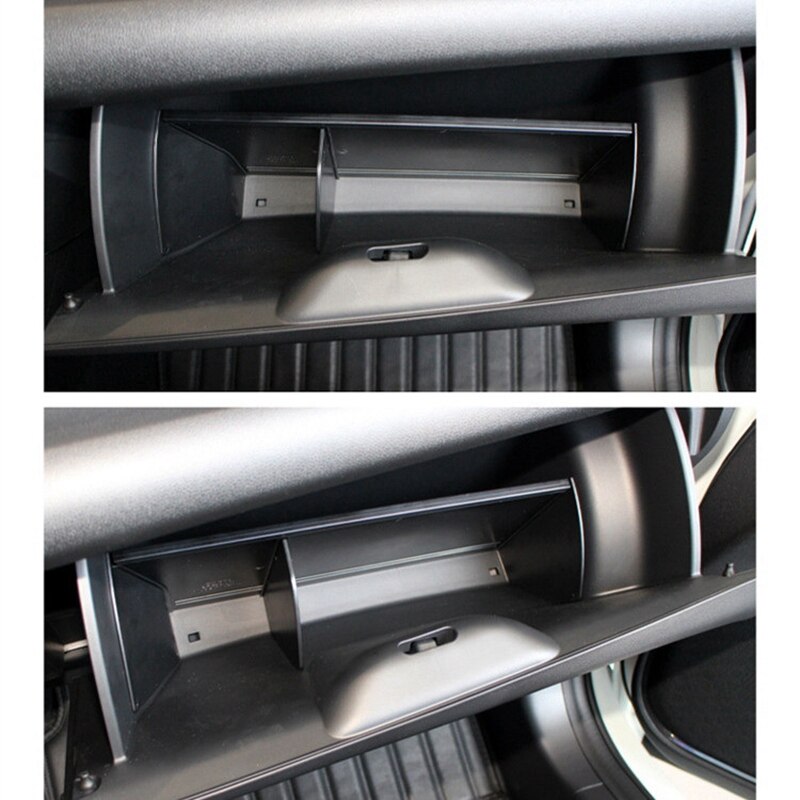 Car Styling Copilot Storage Box Compartment Partition for Honda Fit 14-20 Glove Box Layered Sorting Board Accessories