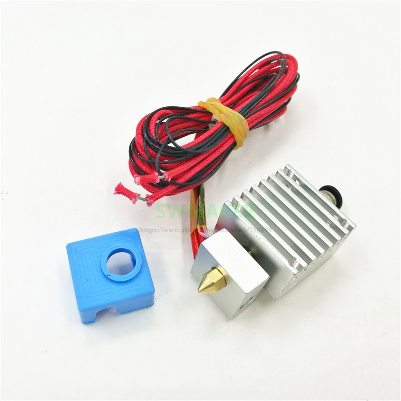 TEVO-impresora 3D Tornado, extrusión simple hotend MK8, kit de actualización de calcetines de silicona, piezas de impresora 3D de 24V