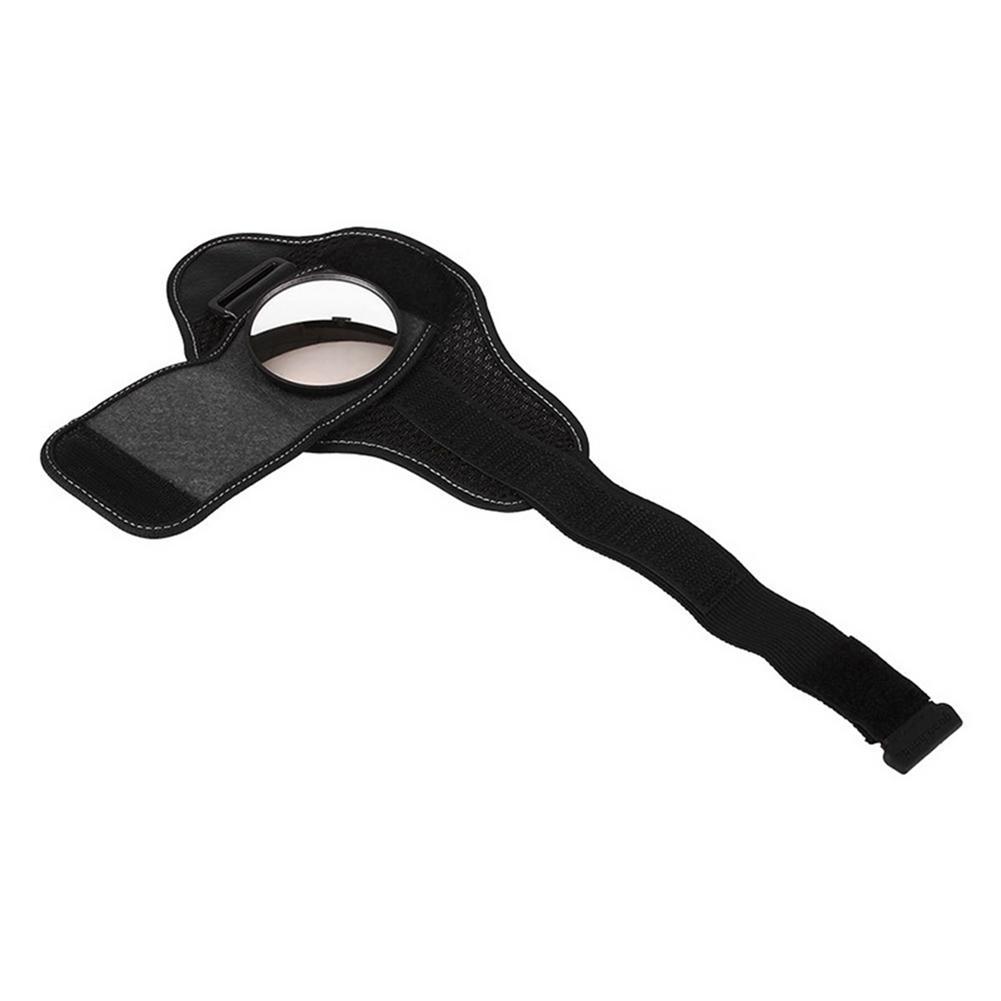 Bike Rear View Mirror Cycling Hand Wrist Mirror Safety Bicycle Arm Back Rearview Portable Reflector Wrist Mirror Accessories