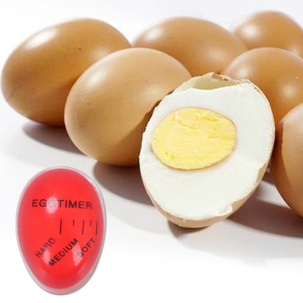 Eggtimer Kitchen Gadget Sets Time Timer Perfect Egg Changing Color Resin Material Temperature Cooking Gadgets Accessories Garden