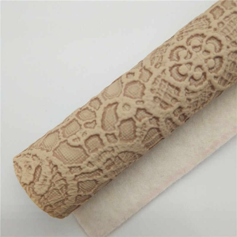 Synthetic Leather Rose Flowers Embossed Faux Leather Vinyl Fabric Leather Sheets For Bows Earrings DIY 21x29CM Q349: 5