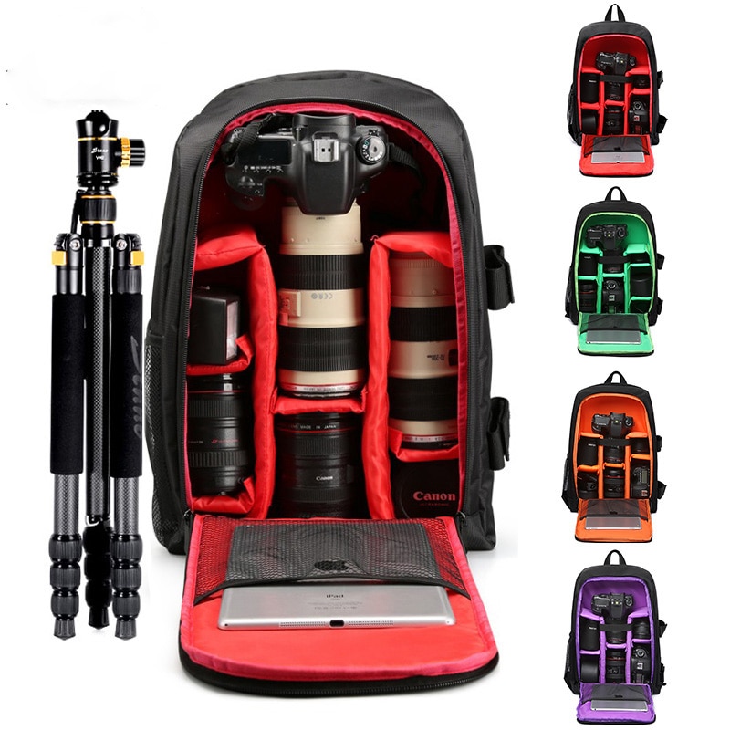 Outdoor Casual Camera Bag for Sony Canon 750D 6D Camera Storage Bag