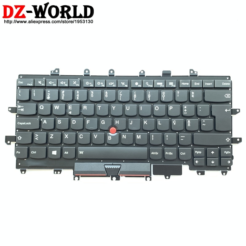 Portuguese Backlit Keyboard for Lenovo Thinkpad X1 Carbon 4th Gen 4 MT: 20FB 20FC Portugal Backlight Teclado SN20K74768 00PA720