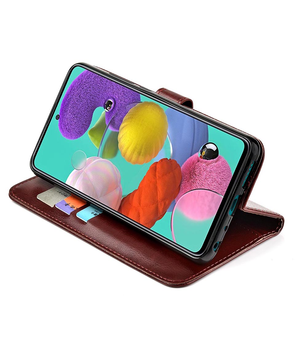 Luxe Flip Lederen Case Voor Op Samsung Galaxy A31 Back Case Voor Samsung Galaxy A31 Een 31 A315F SM-A315F Cover