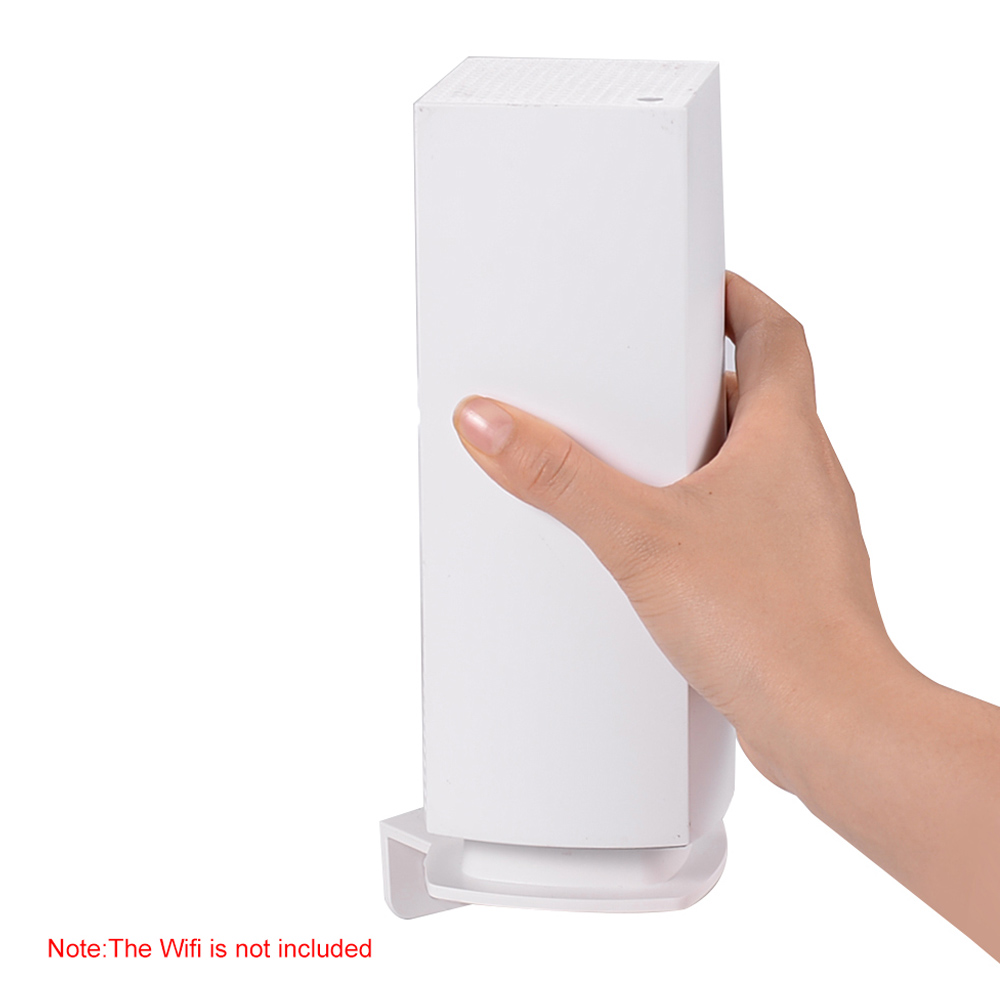 Paquete de 3 soportes de montaje en pared para Linksys Velop, tribanda para todo el hogar, sistema de malla WiFi, color blanco