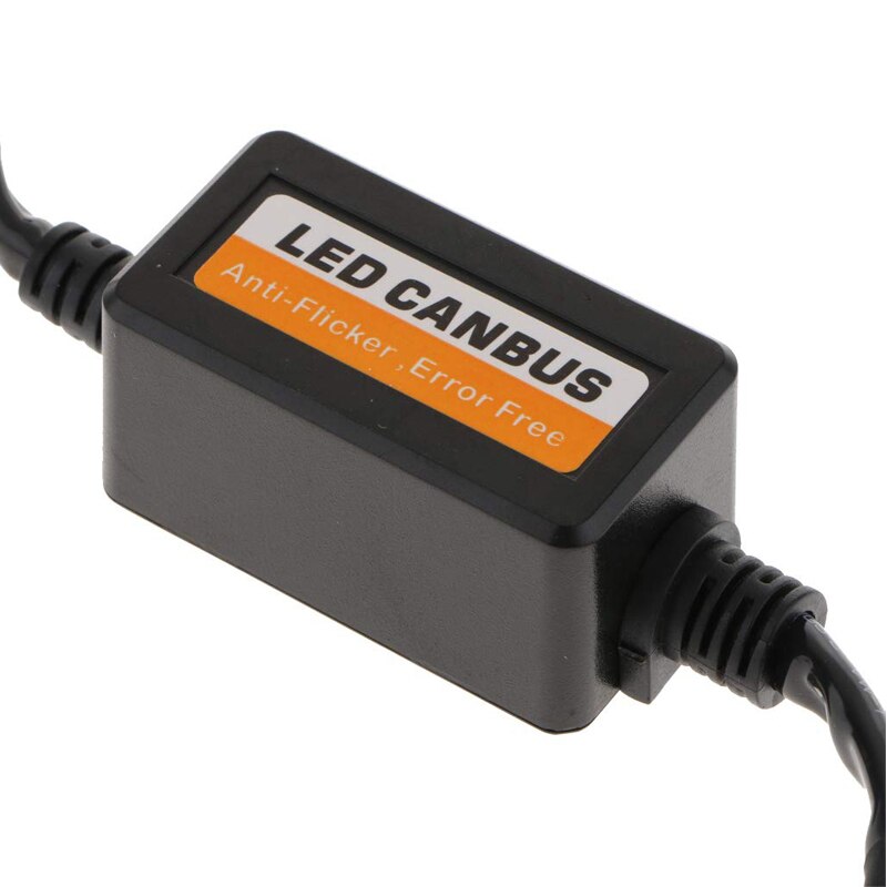 AICARKAS H7 H4 H11 HB3 HB4 9007 H3 H1 Car Led Headlight Fog Lamps Error Free Load Resistor Canbus Decoders Wire Harness Adapter