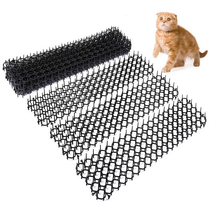 Giardino Gatto escrementi Zerbino Sicuro di Plastica arpione pugnalare anti-gatto Formicolio Strisce del canna Del Gatto Repellente Zerbino animale domestico Casa/tutto'aperto Forniture Da Giardino