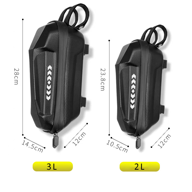 3/2L Fahrrad Gestell Tasche Elektrische Rolle Tasche Organizer Vorderseite Pack Elektrische Rolle Tasche Wasserdichte Fahrzeug Taschen Fahrrad Zubehör