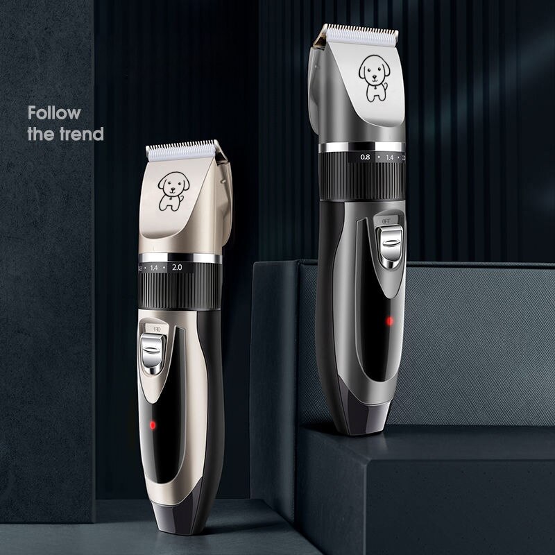 dog clippers dog hair clippers Cordless dogs grooming kit cat hair trimmer pet grooming tool USB Rechargeable Low-noise