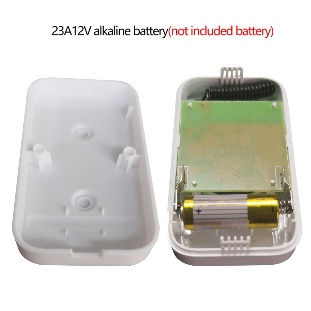 Wemeda intelligent trådlös dörrklocka vattentät 1 knapp 4 mottagare us eu uk plug hem dörr ring klocka 60 klockspel 0-110db 5 volym