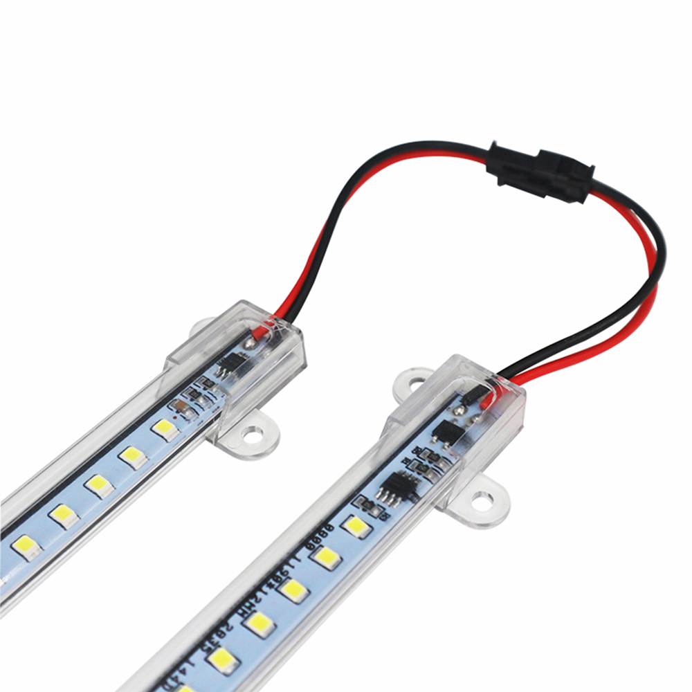 AC 220V luces de barra LED 20CM 30CM 40CM 50CM brillo tira dura luces LED tubos fluorescentes 5 unids/lote