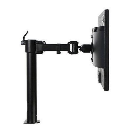 Desktop Single Monitor Arm Fully Adjustable Computer Stand Mount Fit for 10"-30" Max Support 10KG Weight
