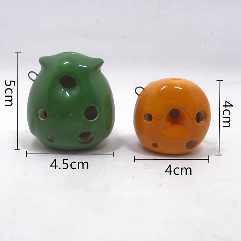 Ocarina de búho con 4 agujeros para niños, instrumento Musical hecho a mano, con forma de pájaros de dibujos animados, para principiantes