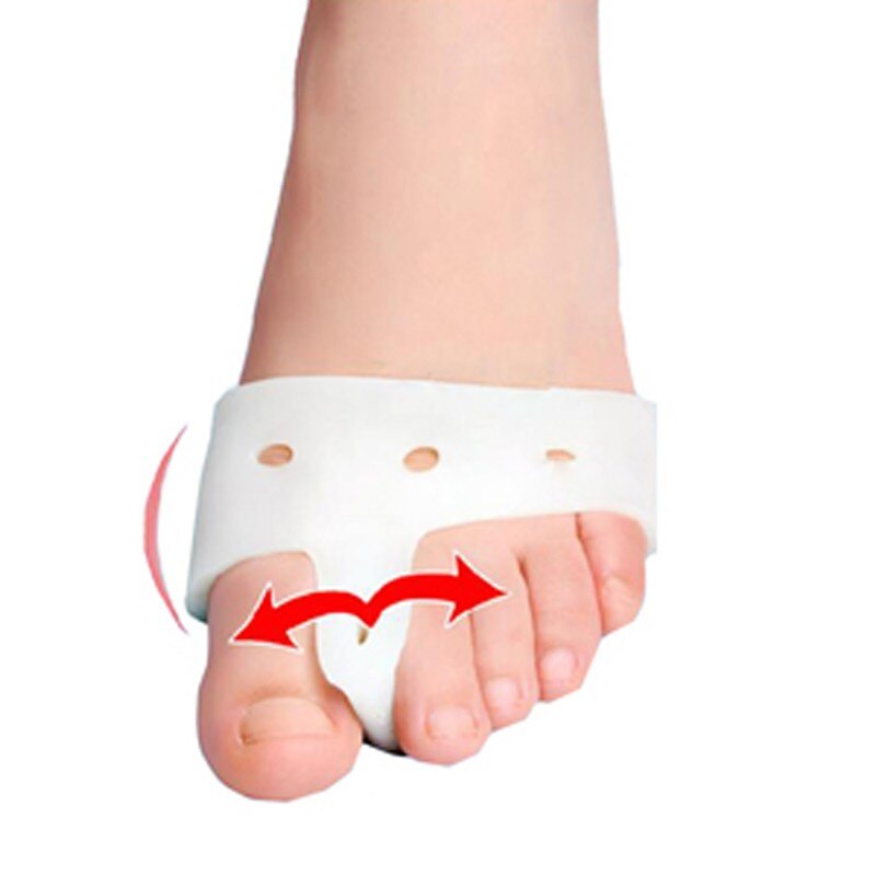 1 pari geelivarvaserotin hallux valgus korjaus silikoni varvaserotin korjaus kauneus varvaserotin protetor de joanete