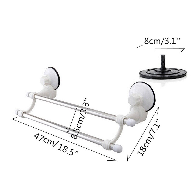 Plastic Bathroom Towel Rack Hotel Decorative Toile... – Grandado
