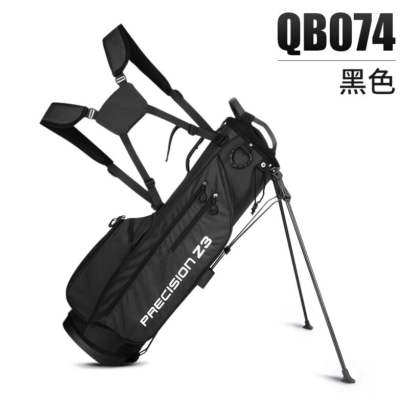 PGM – sac de golf portable pour hommes et femmes, sac léger avec support: black
