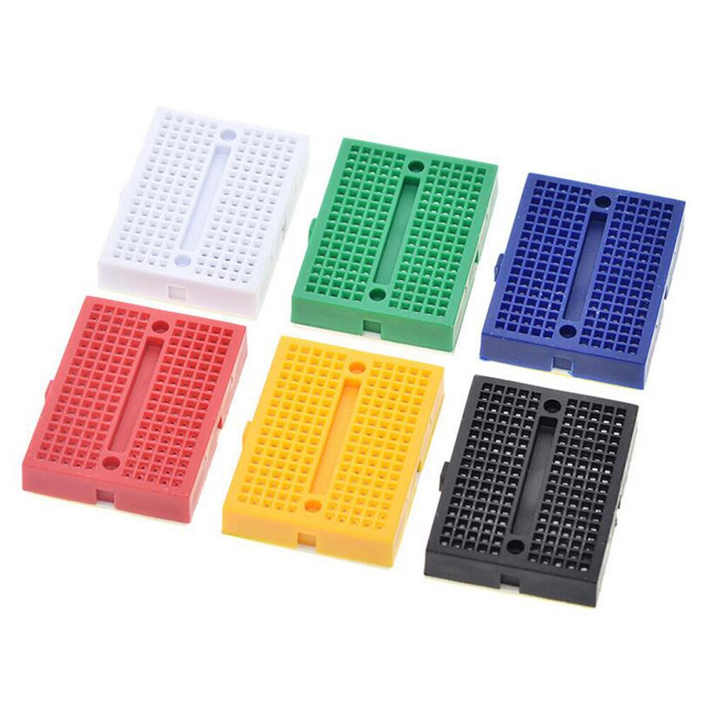 SYB-170 Mini Breadboard 170 Holes Mini Breadboard, Lab Bench, Portable Test Board, Universal Board