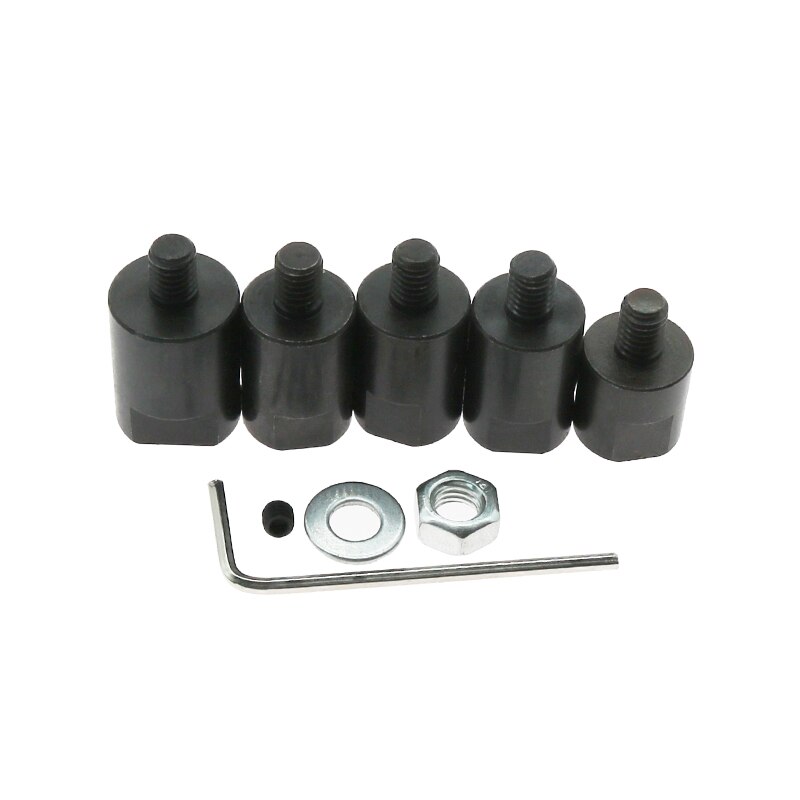 1pcs M6 Motor Shaft Adapter Saw Blade Coupling Joint Connector Chuck Coupler Sleeve Steel
