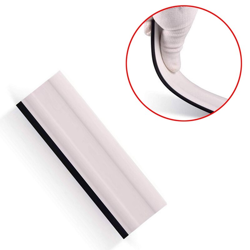 6 inch Block Squeegee Car Rubber Squeegee Work with Film for Car Vinyl Scraper Decal Applicator Tool