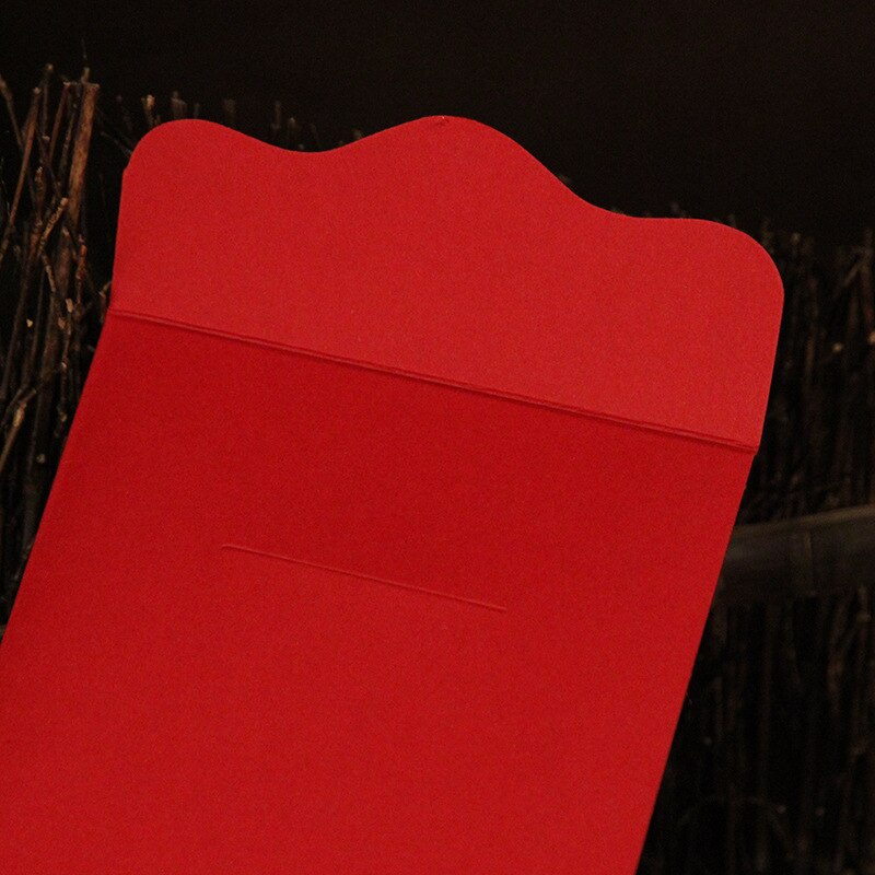10Pcs Chinese Stijl Rode Envelop Senior Bruiloft Rode Envelop Creatieve Hongbao Rode Envelop Rode Zak Bruiloft Zegen Pakket