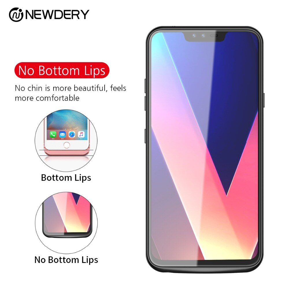 NEWDERY Power case for LG V40 ThinQ 5200mAh Rechargeable Extended Battery Backup Charger Case External battery case for LG V40