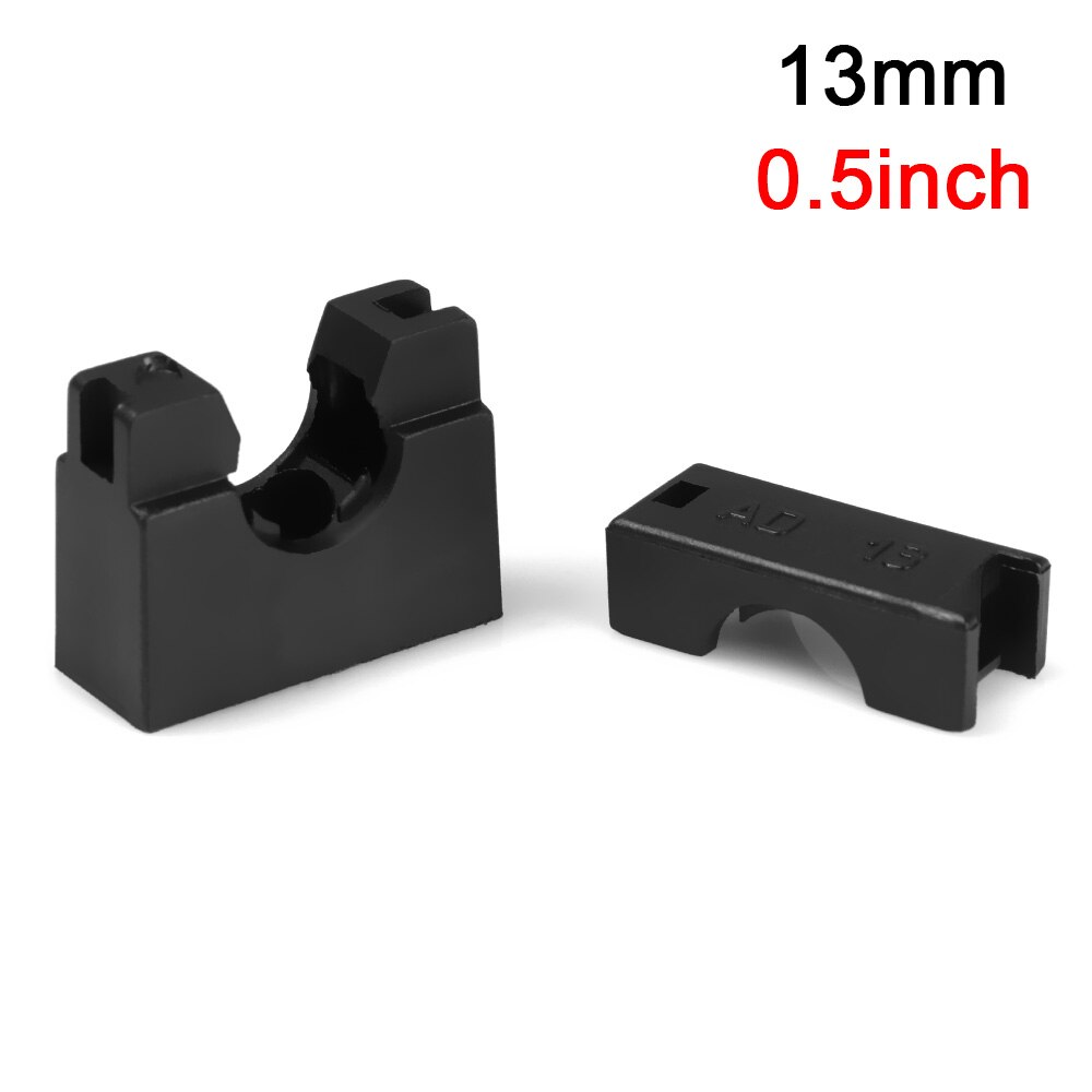 5Pcs PVC Pipe Clamps Water Pipe Support Bellows Hose Hoop Buckle Wire Cable Fixing Holder Organizer 10-28mm Electrical Fittings: 13mm