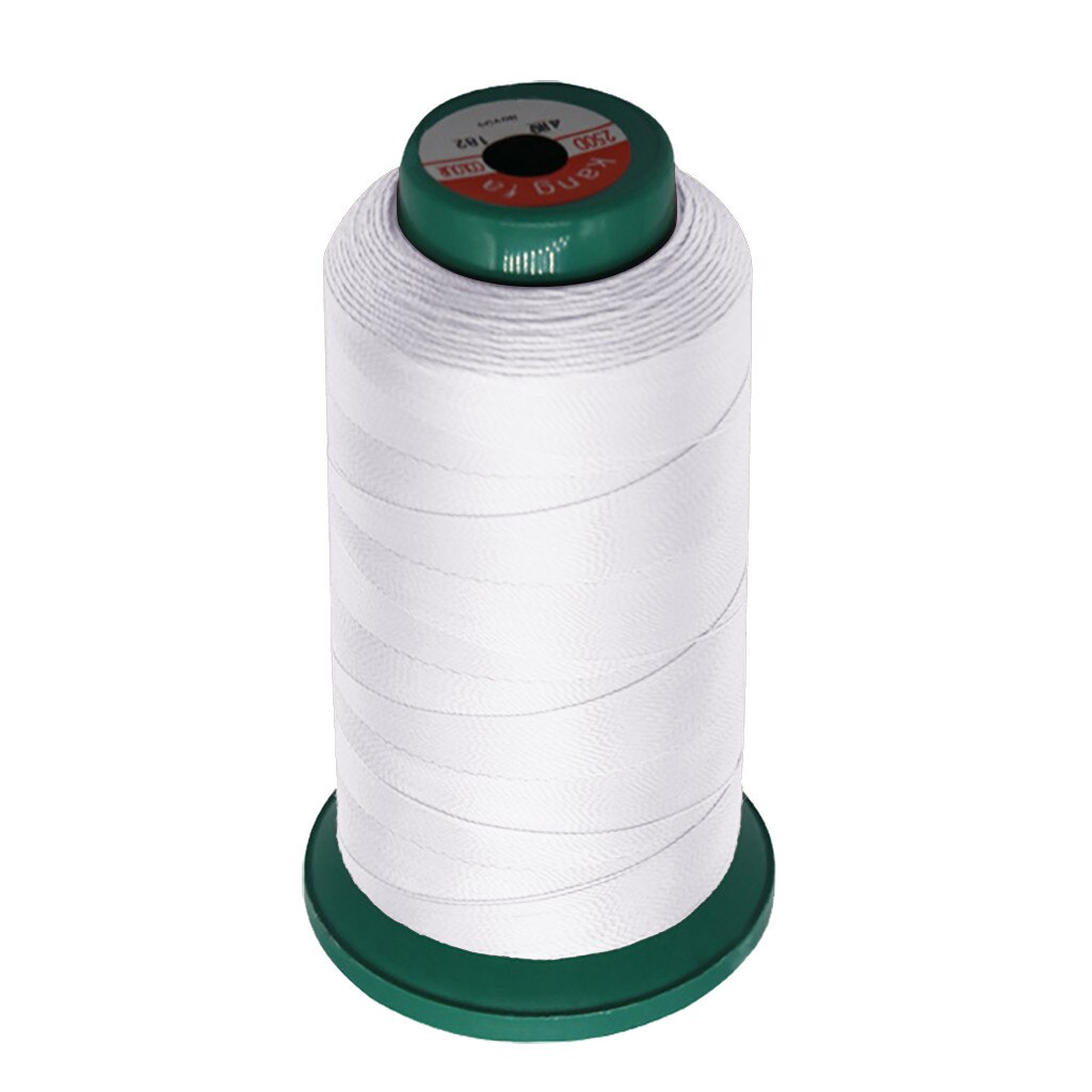 Diy Naaien Doos Stiksels Borduurgaren Naaien Naald Craft Huishouden Naaigaren 210D/2 Hoge Sterkte Lijn 1650Yards: WHITE