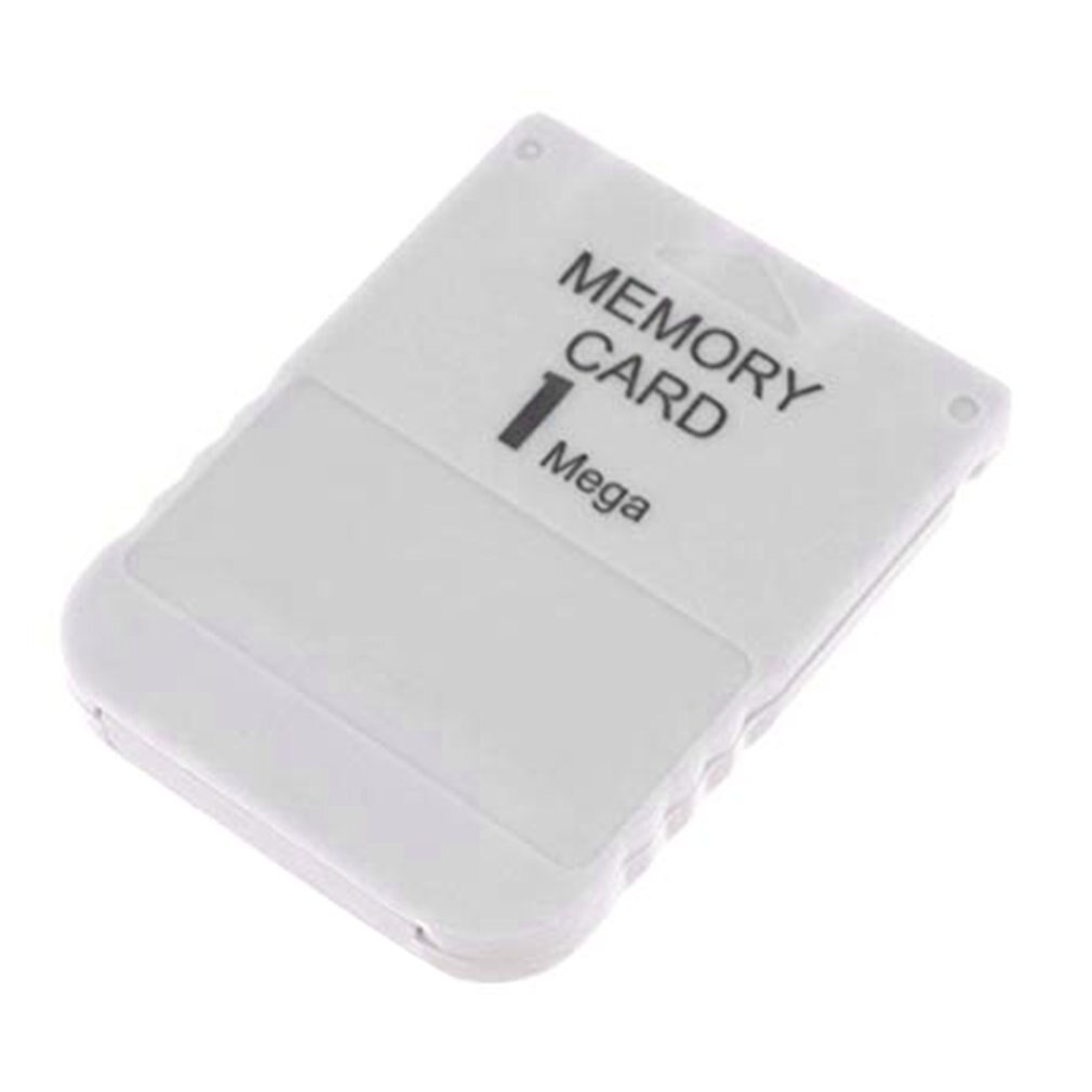 for PS1 Memory Card 1 Mega Memory Card For Playstation 1 One PS1 PSX Game Useful Practical Affordable White 1M 1MB