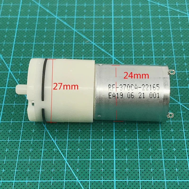 DC 3 V 3,7 V 5 V 6 V 12 V 24 V Kleine 370 Motor- Pumpe Mikro Mini Vakuum Luft Sauerstoff fließen Kontrolle Pumpe für Aquarium Fisch Wasser Panzer