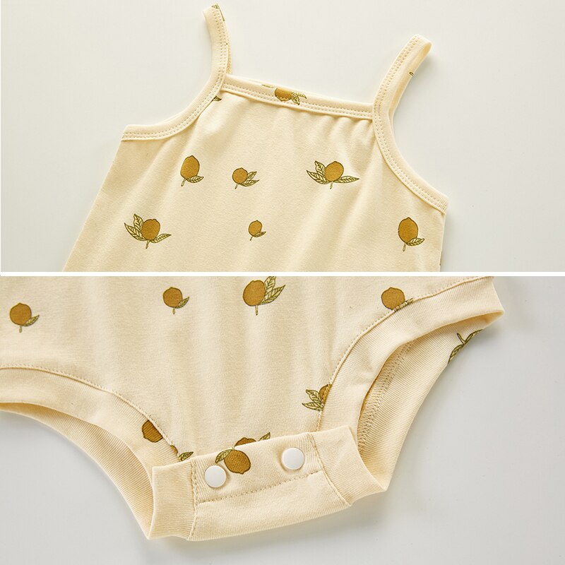 Zomer Baby Meisjes Kleding Sling Kinderen Jumpsuit 3M-36M Baby Meisjes Bodysuits Katoen Bloemen Soft Kids Romper roupas De Bebe