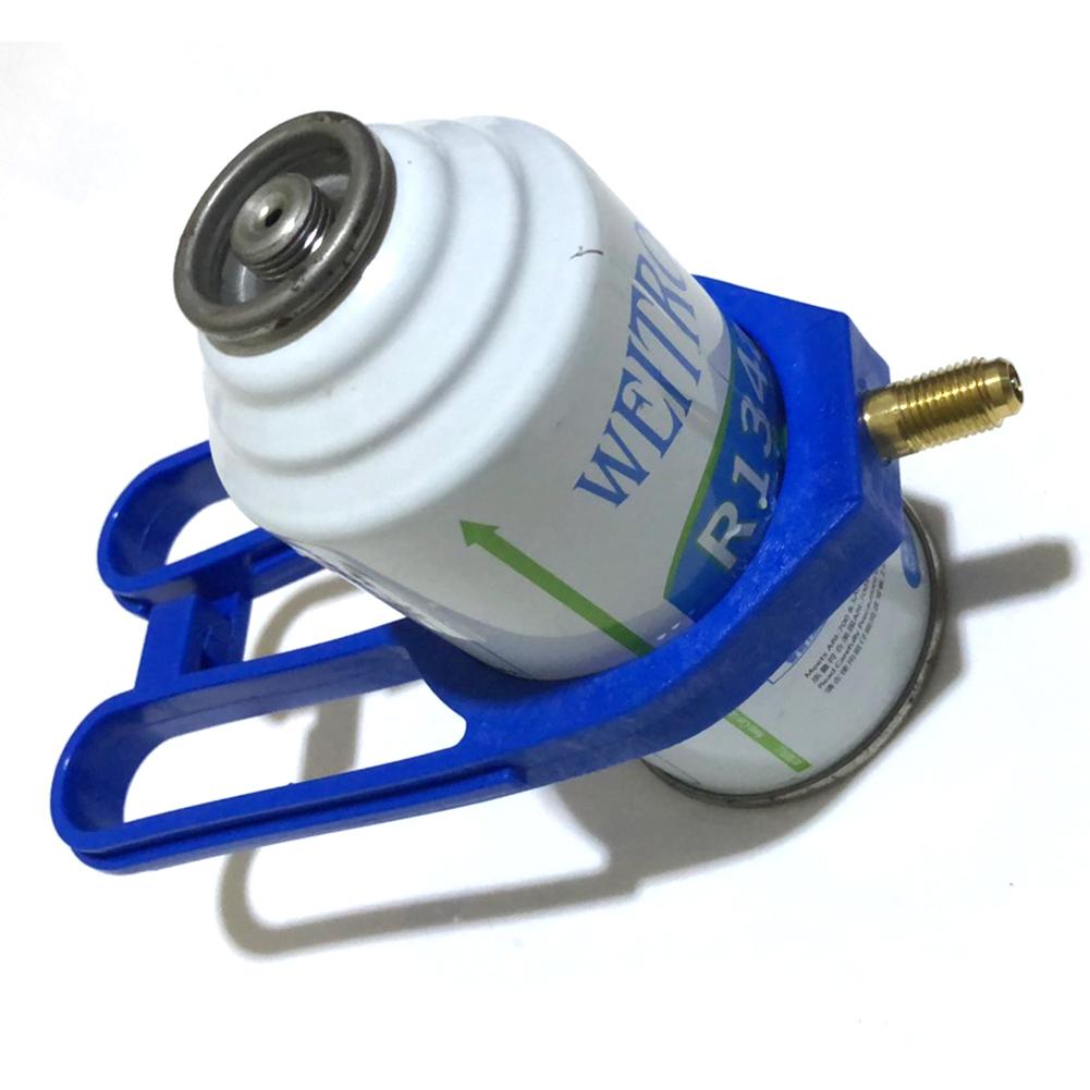 Universal R134A 60/68mm Car Can Air Refrigerant Bottle Opener Refrigeration Open for R134A 1/4 SAE Air Conditioning Systems