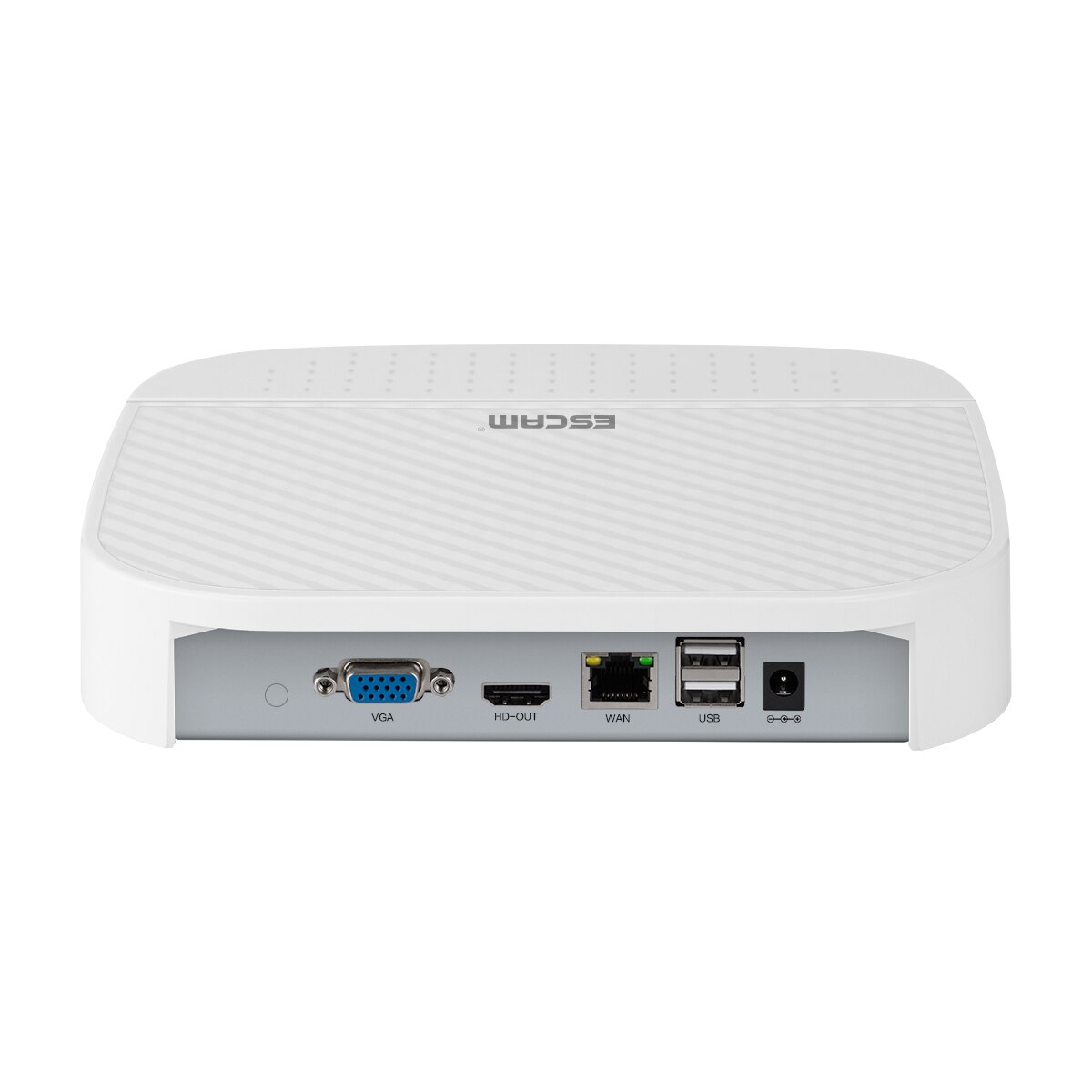 ESCAM-sistema de cámaras IP, PVR208, 1080P, 8 + 2 canales, ONVIF, MINI NVR, con 2 canales en la nube