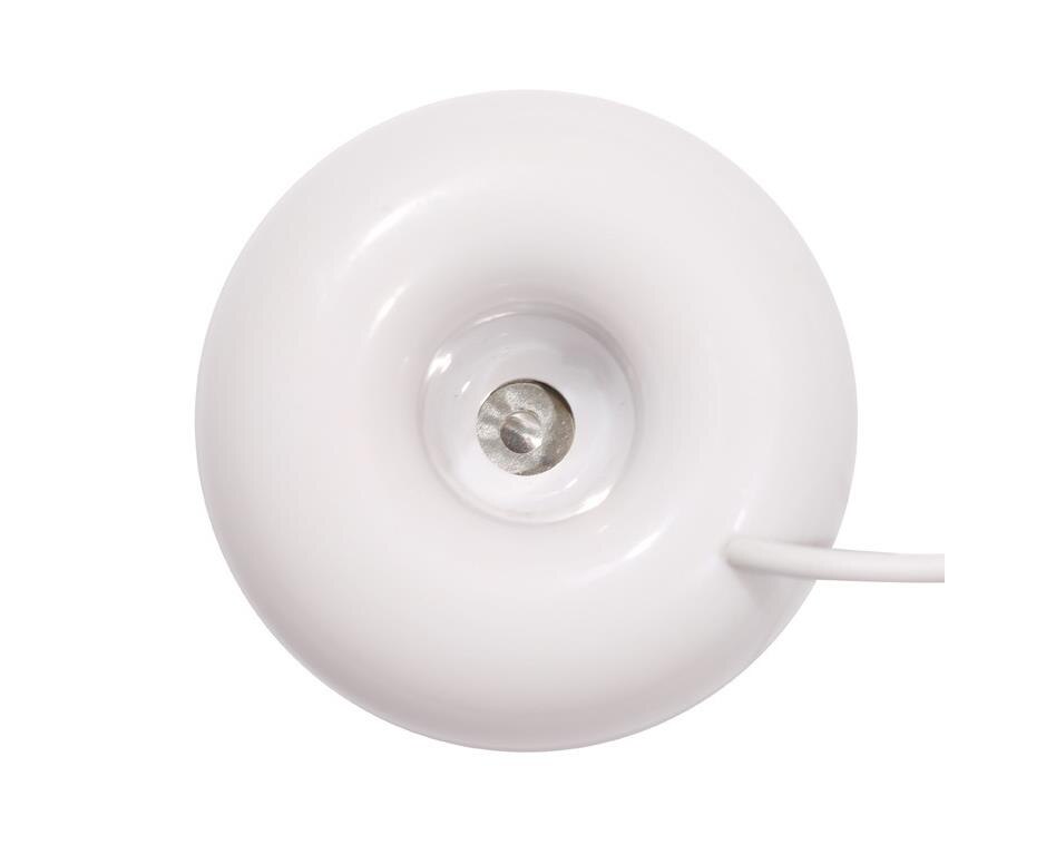 USB mini UFO przenośny nawilżacz kosmiczny aromatyzowany odświeżacz powietrza biurowy samochód domowy: Doughnut-biały