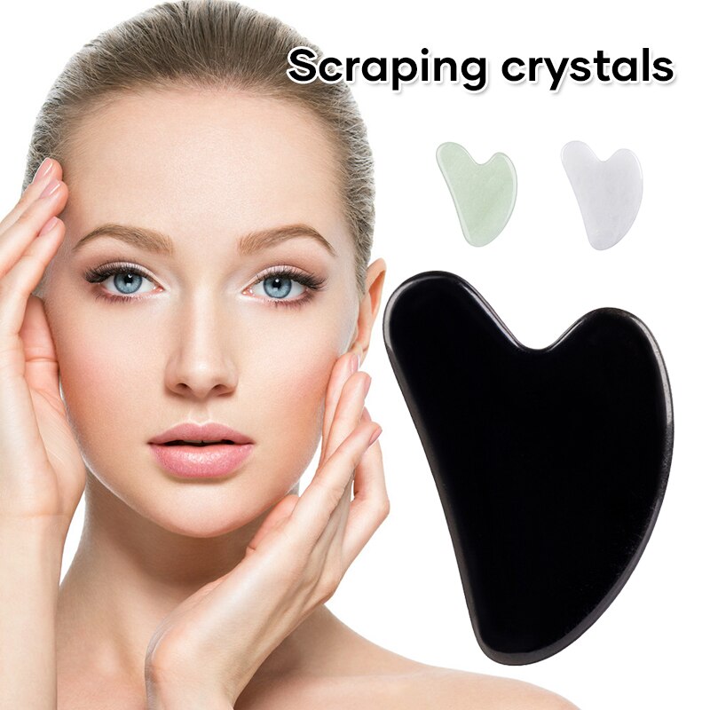 Gua Sha Massage Tool Facial Scraping Stone Body Gua Sha Massager for Face Skin Shaping Neck Relaxing FRE FRE