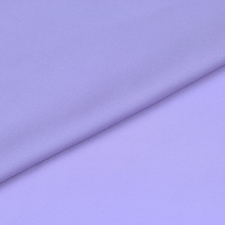 Púrpura puro crepe Georgette de seda tela pliegue resistente de 140cm de ancho SCG462